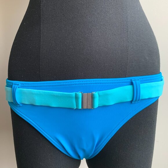 Billabong surf BLUE CRUSH era Vintage bikini pink belted halter top set RARE - Picture 4 of 8